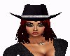 Cowgirl Hat - Cherry Red