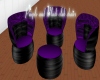 Purple CLub Chairs