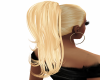 blond ponytail add on