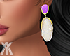 YA.Diosa Purple Earrings