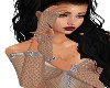 Kinky Silver Gloves