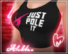 Al's Just pole it Black