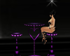 purple club table