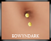 Eo) Gold Belly Piercing