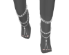 Sachenka Gips feet chain