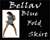 BV Blue Fold Skirt