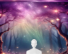 Pink forest background1