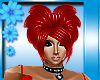 Queen Of Hearts PVC Hair