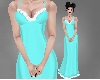 *Teal Ball Gown