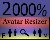 Any Avatar Size,2000%