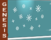 WD Snowflake Wall Decals