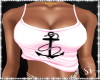 {SS} Anchor Top - Pink