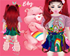 Carebears girl outfit