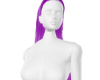 Purple long hair