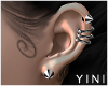 Y Spikes Earrings |S|