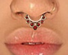 Red  Gold Septum