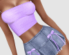 CA Purple Top & Skirt Se