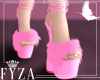 Sandal Fur Pink Set