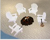 Beach Pit Fire Chairs