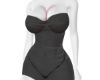 Dress Satin blck
