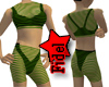 stripy skimpy green