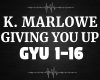 Giving You Up - Acoustic