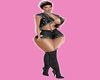 bad girl gray work boots