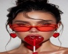 Red woman Cutout