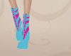 shoes blue/pink