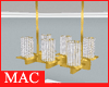 MAC - Gold Ceiling Light