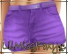 *J* Check Shorts Purple