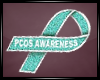 PCOS awareness necklace