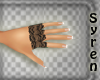 Glove Lace DarkGrey -S-