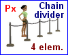 Px Chain divider 4 elem
