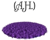 (A.H.) Purple Rose Rug