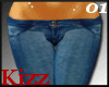~K~ JEANS Blue BM