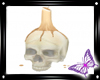 !! Skull & Melting candl