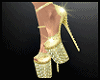 Supreme Gold Heels