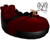 Red and Black Cuddle Bed