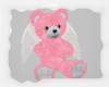 Pink angel bear