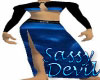 New Blue Designer Dress