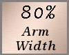 Arm Scaler 80% F
