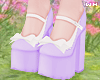 w. Cute Lilac Shoes