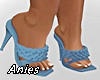 *A* Blue Heels Sandals