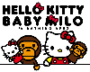 F)HelloKitty/Bape