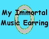 Immortal music earring