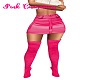 Hot Pink Skirt & Boots