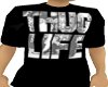 Thug Life Black Tee