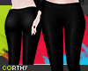 [C] Black Pants