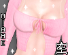 空 - Top Coquette Pink